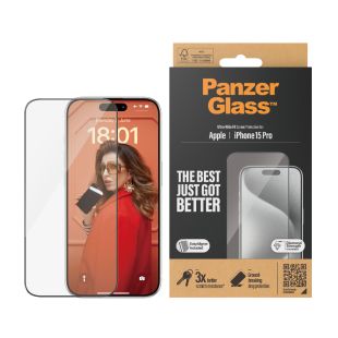 Apple iPhone 15 Pro ekraani kaitseklaas PanzerGlass