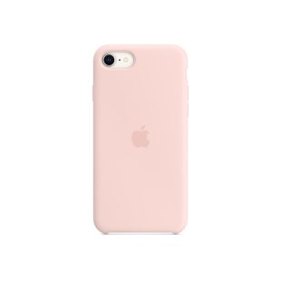 Силиконовый чехол для iPhone SE, розовый