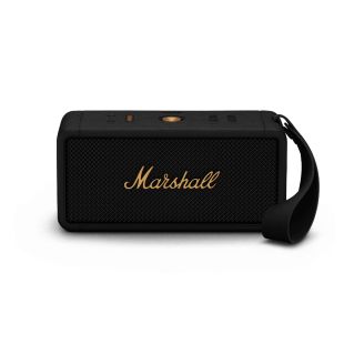 Marshall kaasaskantav bluetooth kõlar Middleton, must/kuldne