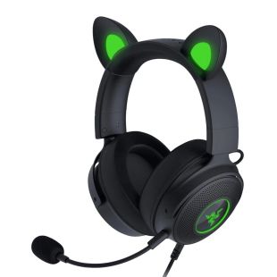 Razer Kraken V2 Pro Kitty peakomplekt, must