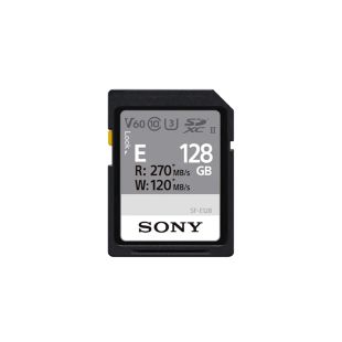 Sony mälukaart 128GB, lugemiskiirus 270 MB/s