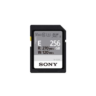 Sony mälukaart 256GB, lugemiskiirus 270 MB/s