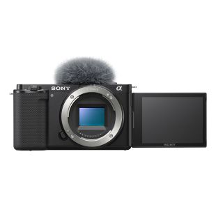 Sony Vlog hübriidkaamera kere ZV-E10, must