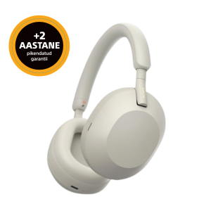 Sony m&uuml;rasummutavad bluetooth Hi-Res k&otilde;rvaklapid WH-1000XM5, h&otilde;bedane