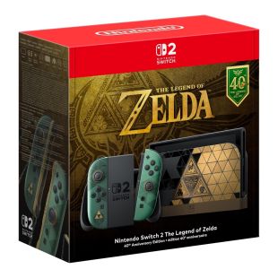 Nintendo Switch 2 The Legend of Zelda 40th Anniversary Edition