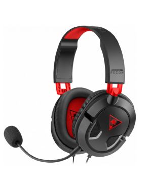 Turtle Beach kõrvaklapid + mikrofon Recon 50, must/punane