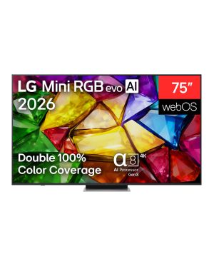 LG 75" Mini RGB evo AI MRGB87 4K teler (2026)