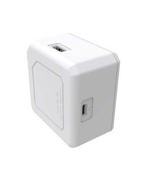 Allocacoc Power Delivery laadija, toiteadapter PowerUSB PD 60W EU, valge