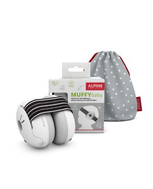 Alpine kuulmiskaitse kõrvaklapid beebidele Muffy Baby, must