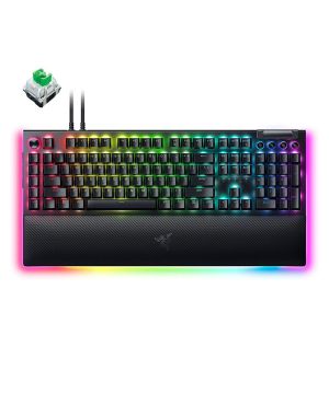 Razer klaviatuur BlackWidow V4 Pro juhtmega US, must