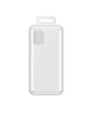 Samsung Galaxy A12 silikoonümbris, läbipaistev