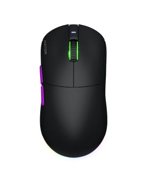 Hator Quasar 3 ULTRA 8K+8K juhtmevaba RGB mänguri hiir, must
