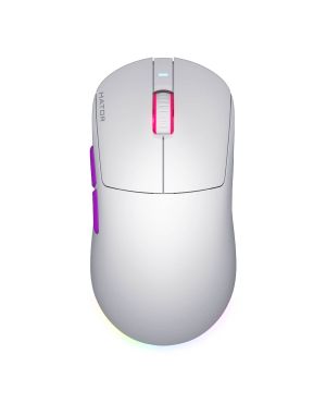Hator Quasar 3 ULTRA 8K+8K juhtmevaba RGB mänguri hiir, valge