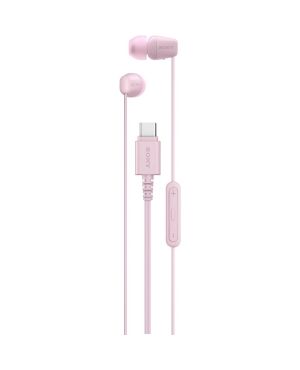 Sony USB-C mikrofoniga kõrvaklapid IER-EX15C, roosa