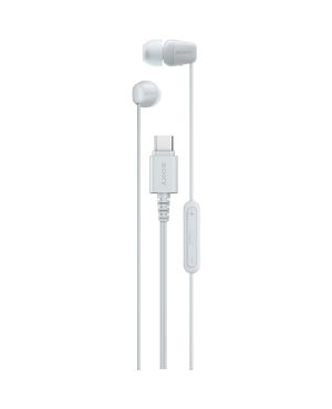 Sony USB-C mikrofoniga kõrvaklapid IER-EX15C, valge