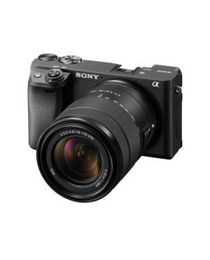 Sony hübriidkaamera a6400, 18-135 mm kit, must