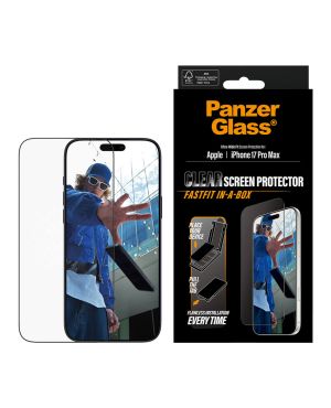 PanzerGlass Apple iPhone 17 Pro Max ekraani kaitseklaas + kodune paigaldussüsteem