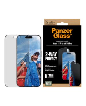 PanzerGlass Apple iPhone 17/16 Pro ekraani kaitseklaas privaatsusfiltriga