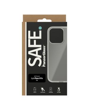 Apple iPhone 14 Pro silikoonümbris SAFE by PanzerGlass, läbipaistev
