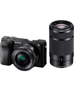 Гибридная камера Sony a6100, 16-50 и 55-210 кит, черный