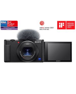 Sony Vlog kompaktkaamera ZV1, must