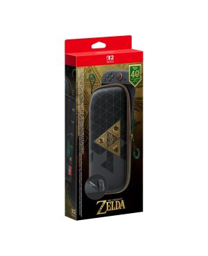 Nintendo Switch 2 Zelda Oot kandekott + ekraanikaitse, must