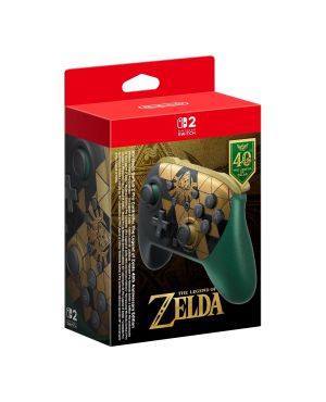 Nintendo Switch 2 Pro Controller Zelda OoT pult, must