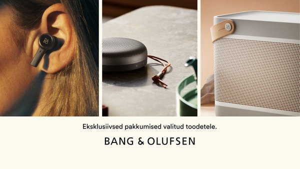 Bang & Olufseni tootevalikust leiad mitmeid eksklusiivseid pakkumisi